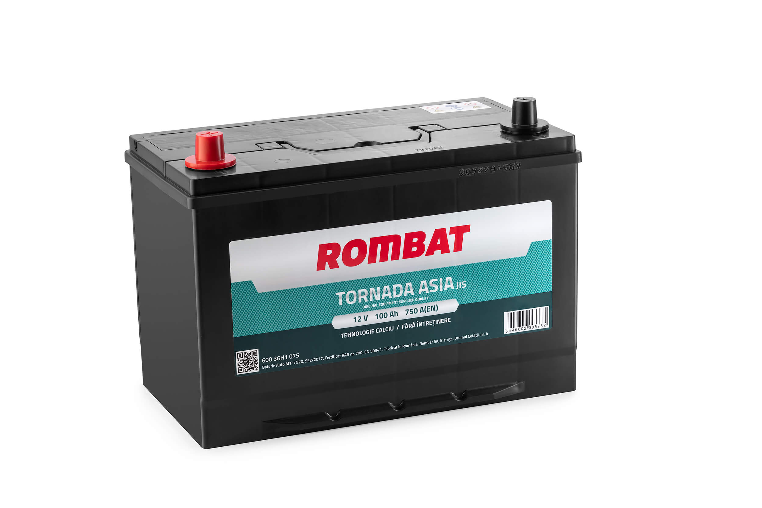 żtartovacia batéria ROMBAT S.A.